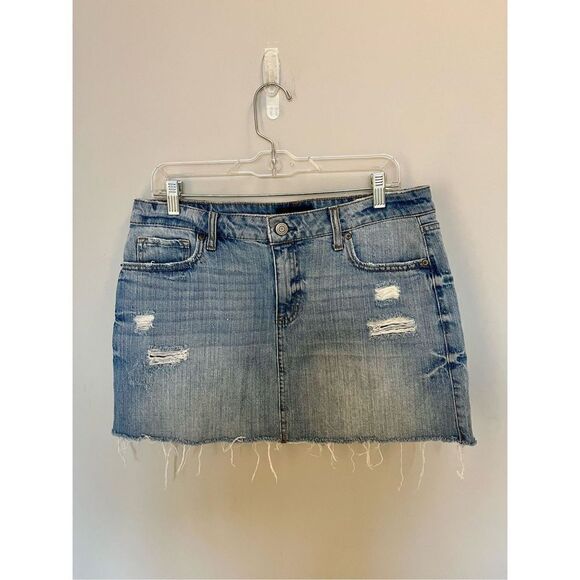 Aeropostale Jean skirt size 12 - Picture 1 of 3